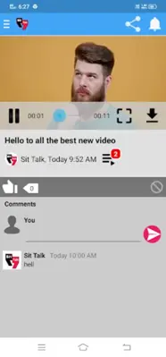 Sit Talk android App screenshot 0